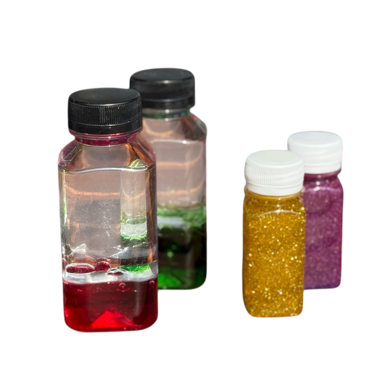 DIY Set Sensorikflasche klein – Bild 2