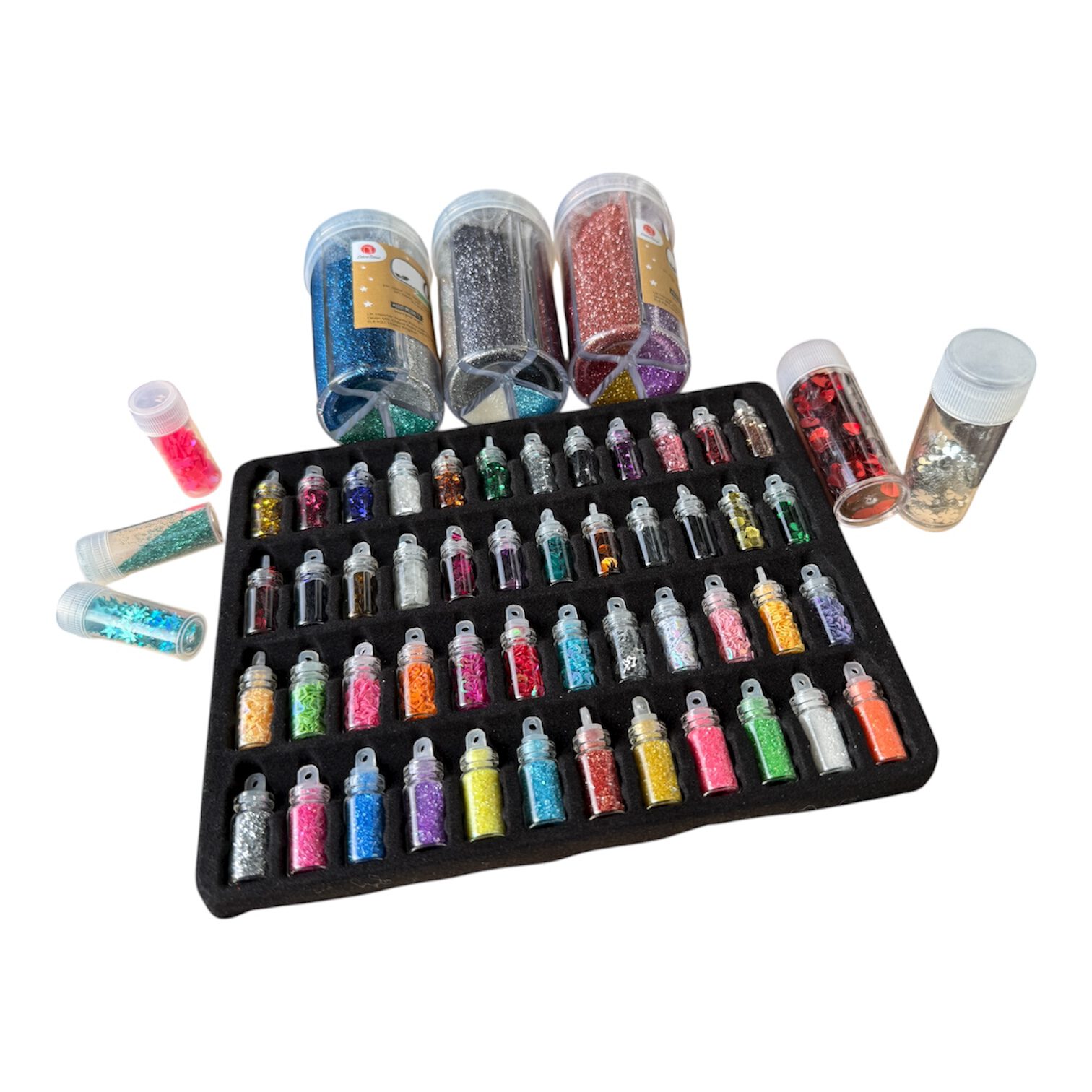 DIY Set Sensorikflasche klein – Bild 4